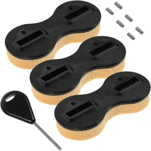 SUPVOX 1 Set Plastic Fin Box Replacement Accessory with Balance Tool for Sup Surfboard and Water Sports for Stability and Maneuverability