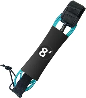 Surfboard Leash, Elastic Cord Surf Board Leg Rope Straight Stand Up Paddle Board Leash, Wrist Strap for Stand Up Paddle Boards, Water Sports