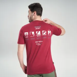 t-shirt Burgundy