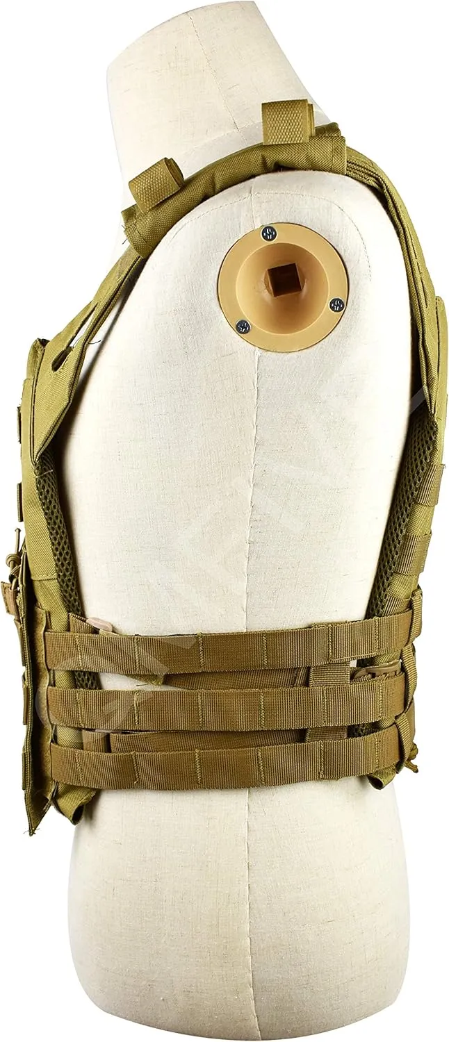 Tactical Vest JPC Molle Vest Airsoft Paintball Adjustable CS Game Protective Vset Outdoor Waistcoat Gear