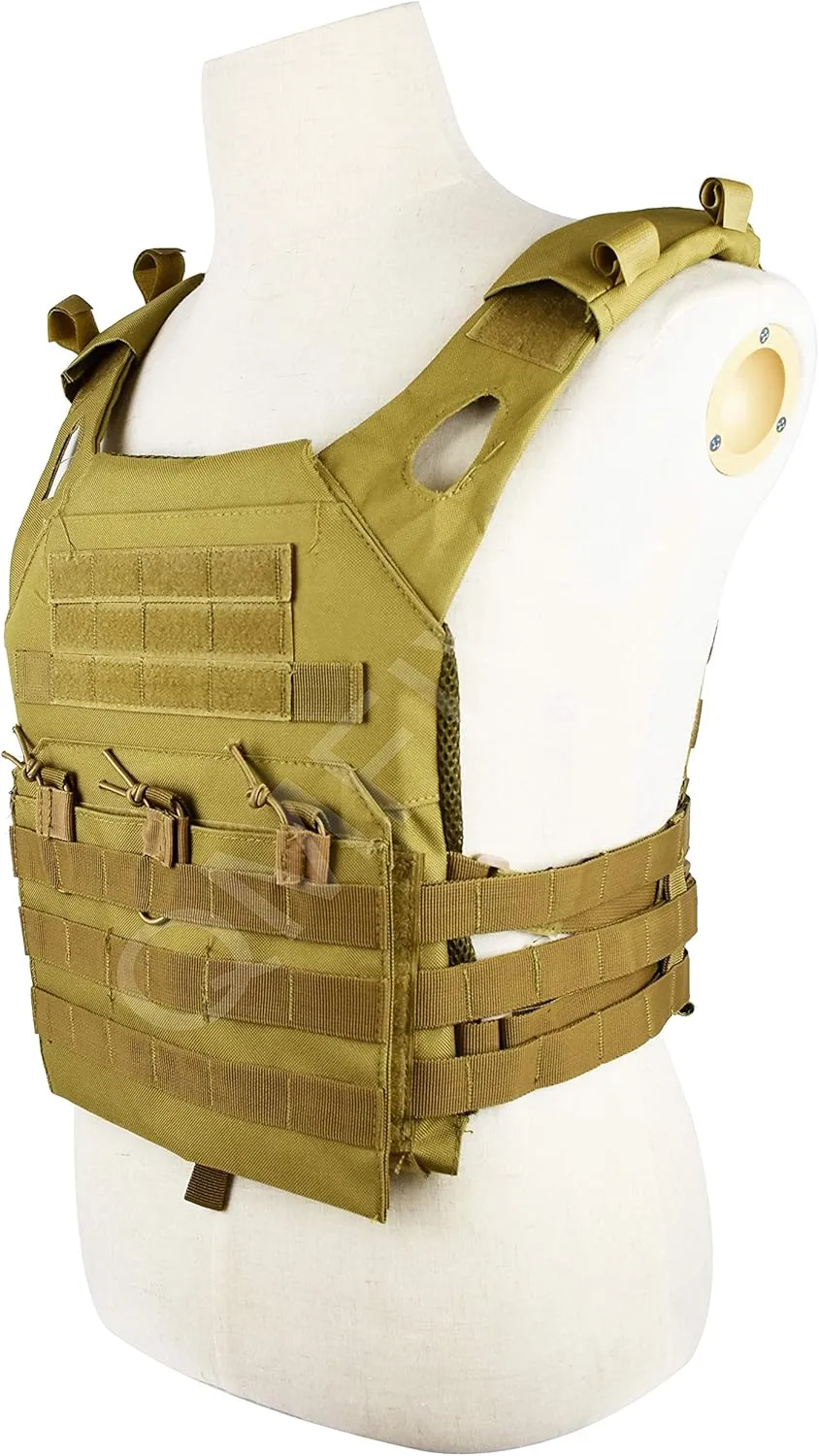 Tactical Vest JPC Molle Vest Airsoft Paintball Adjustable CS Game Protective Vset Outdoor Waistcoat Gear