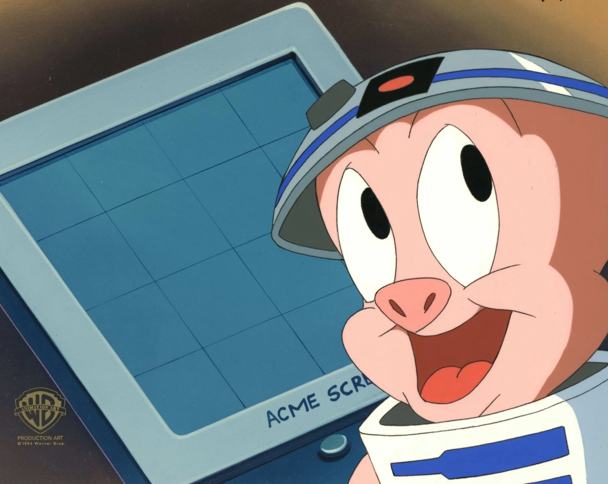 Tiny Toons Original Production Cel:  Hamton J. Pig