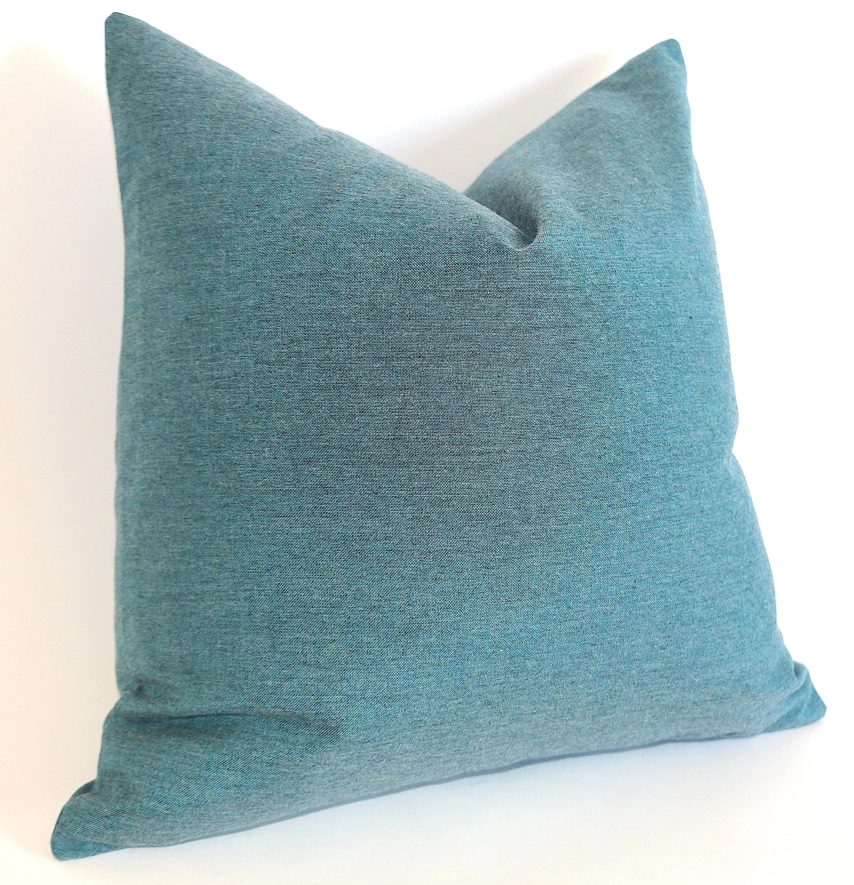 Turquoise Sunbrella Outdoor Pillow cover / Sunbrella Solids