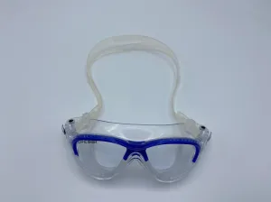 Used Cressi Mini Cobra, clear/blue